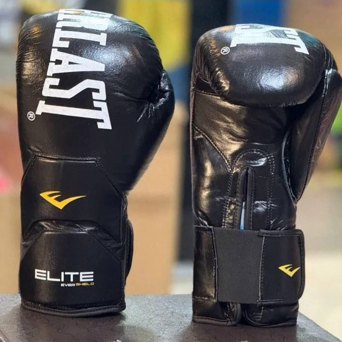 دستکش بوکس اورلست چرم طبیعی تمام آتل مدل Elite آستر مخمل - تصویر 5